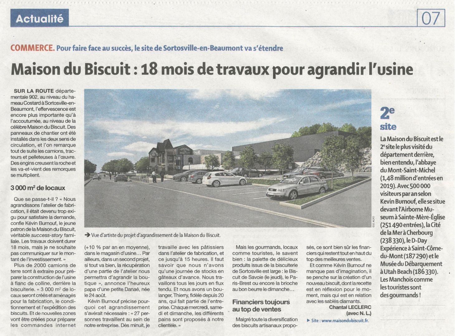 La Presse de la Manche - 24 septembre 2020